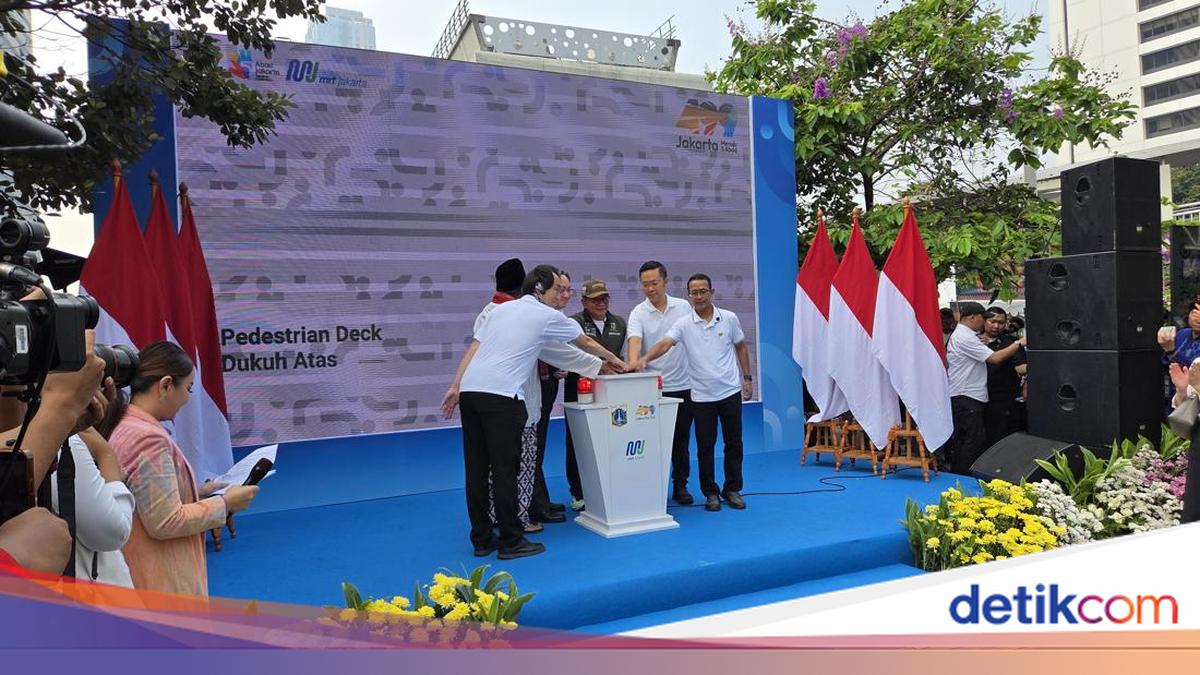 Pramono Resmi Canangkan Jembatan 'Donat' Dukuh Atas, Bakal Rampung 2028