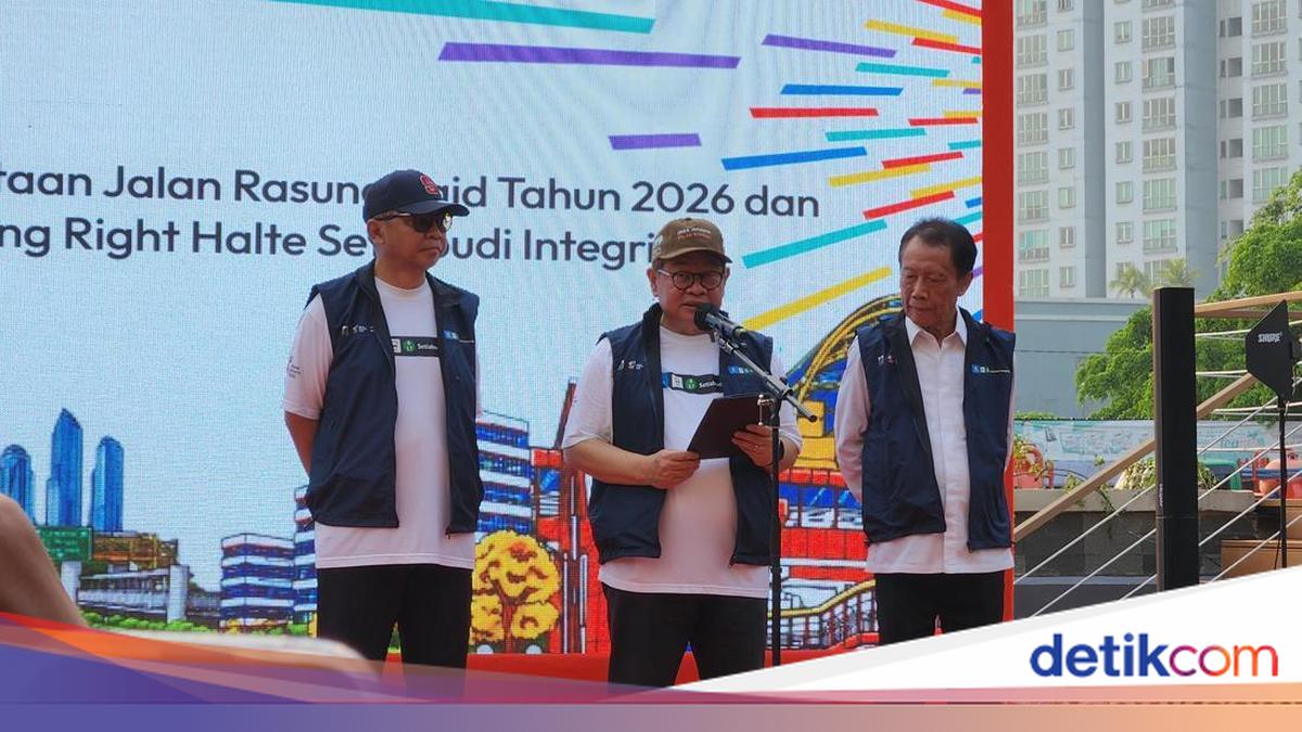 Pramono Resmikan Penataan Jalan Rasuna Said Usai Tiang Monorel Dibongkar