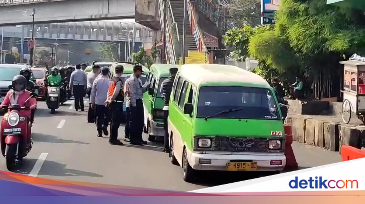 Angkot Tua Masih Beroperasi di Kota Bogor, 14 Unit Terjaring Operasi Dishub