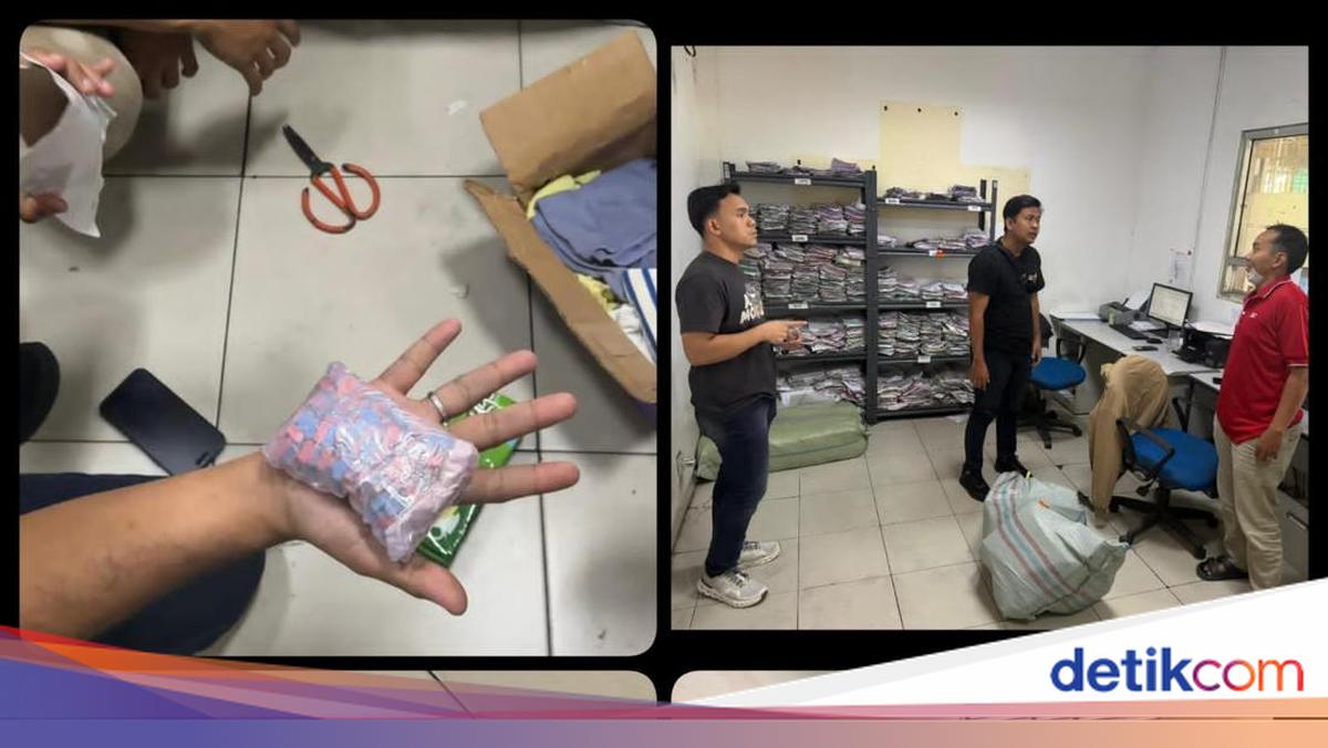327 Butir Ekstasi Diselundupkan via Paket Baju di Sulsel, Kurir ABG Diciduk