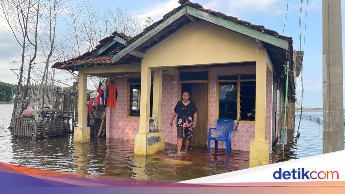 Sebulan Banjir Rob Rendam Permukiman, Warga Tunggulsari Pati Gatal-gatal