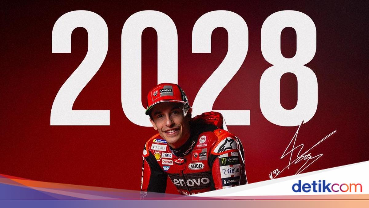 Marc Marquez Resmi Bertahan di Ducati Hingga 2028, Hadapi Era Baru MotoGP