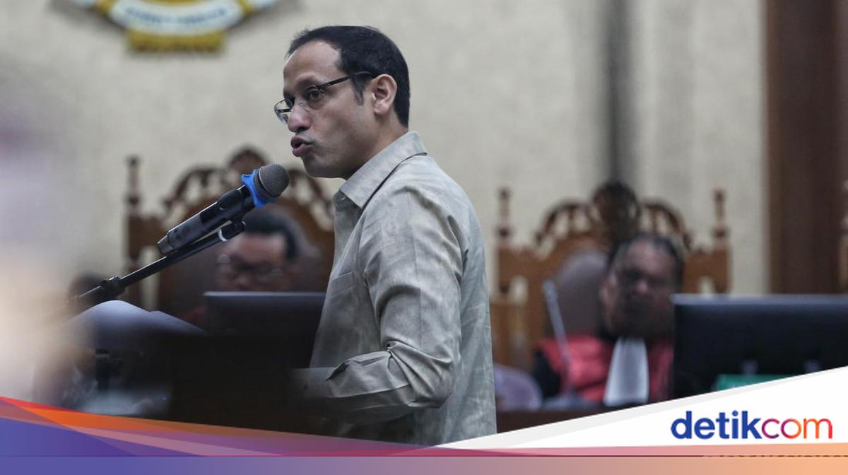 Nadiem Bacakan Duplik, Bantah Dakwaan Kasus Chromebook