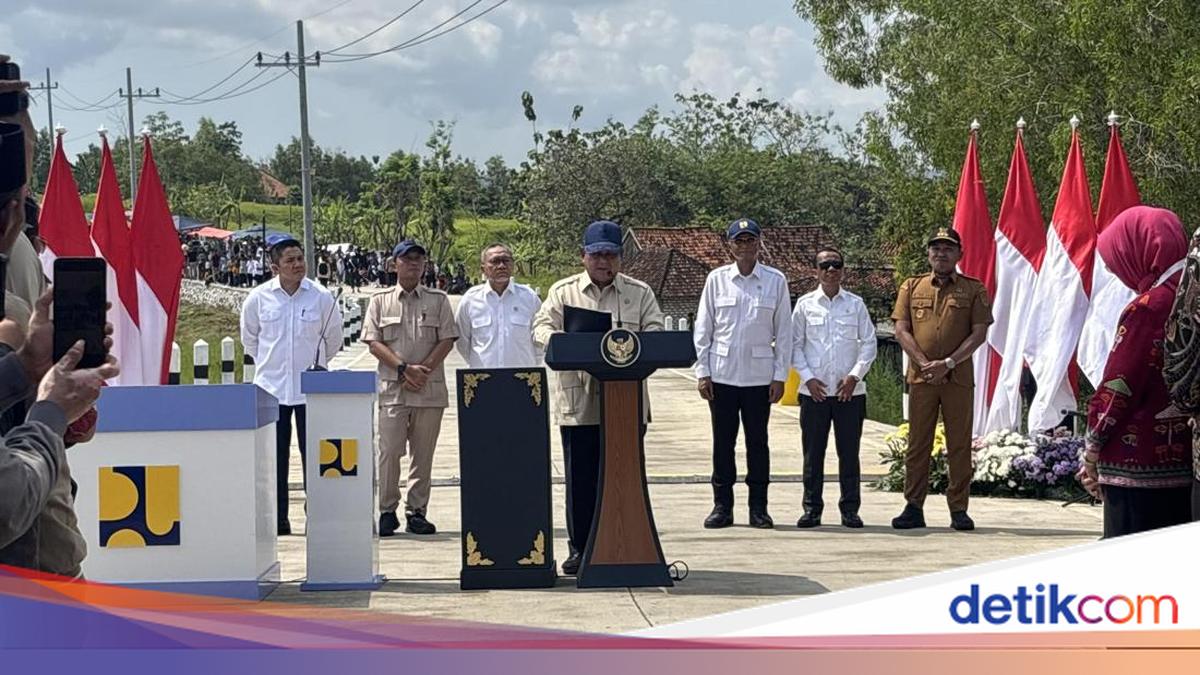 Prabowo Resmikan Jalan Inpres 1.151 Kilometer, Minta Pemda Ikut Menjaga Infrastruktur