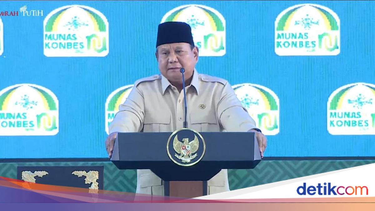 Prabowo Ngaku Nyaman di Tengah NU: Saya Kenal Keluarga Besar NU Sejak Kecil