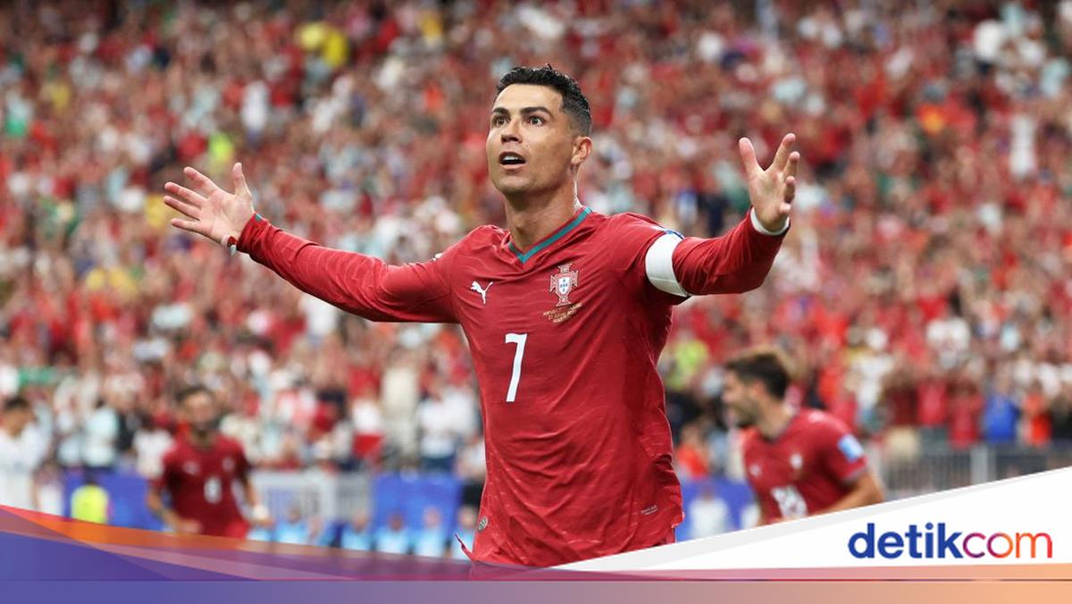 Cristiano Ronaldo Pede Portugal Bisa Taklukkan Spanyol