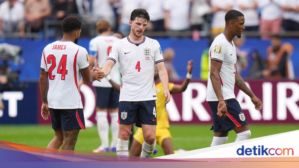 Inggris tersandung, Ghana tak mau tunduk — photo: detikSport