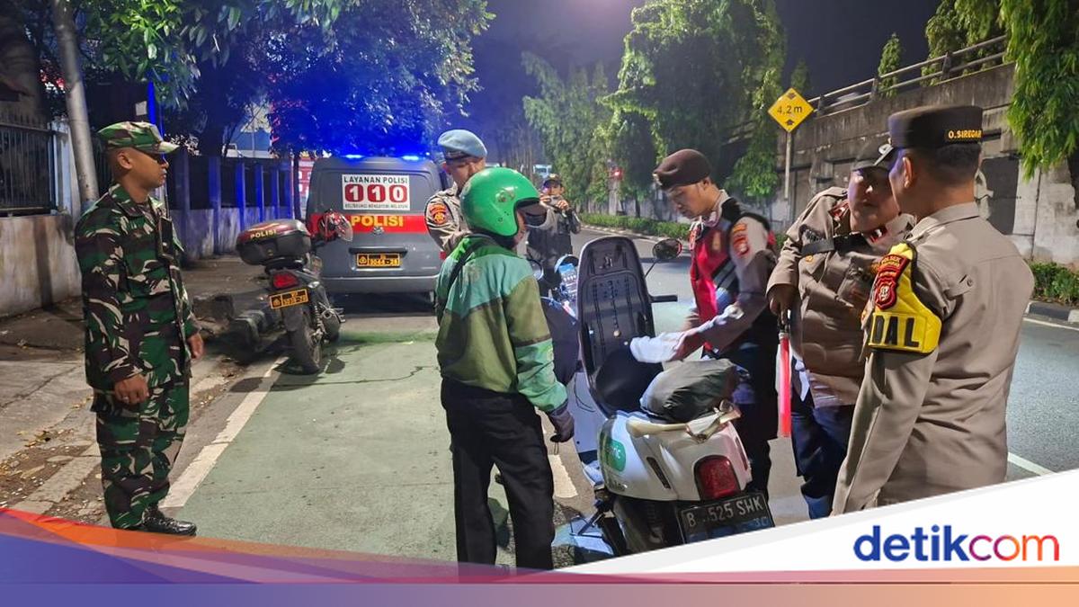 Sejumlah Motor Tanpa Surat Terjaring Razia Cipta Kondisi di Jakpus