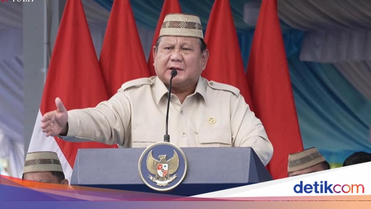 Prabowo: Saya Kasih Peringatan, Saya Tahu Siapa yang Bayar-bayar Demo
