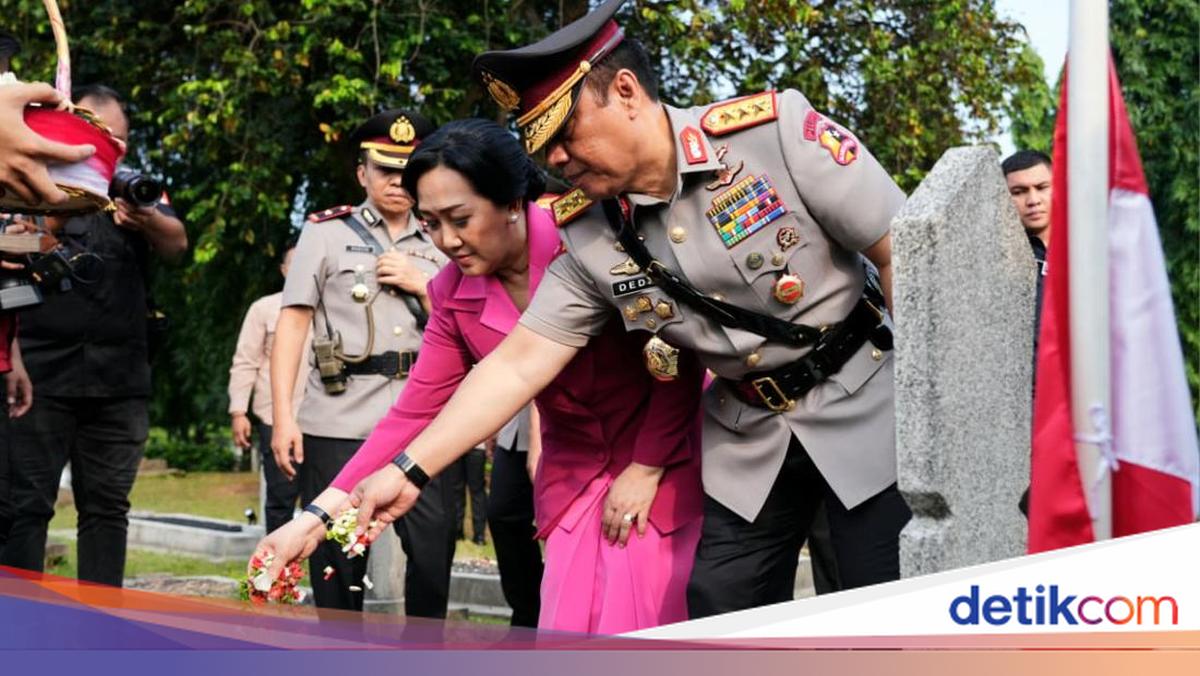 Wakapolri Pimpin Ziarah Nasional Menjelang Hari Bhayangkara ke-80