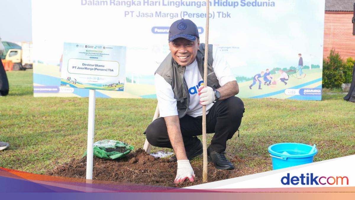 Terapkan Prinsip Berkelanjutan, Jasa Marga Gelar Penanaman Pohon Serentak