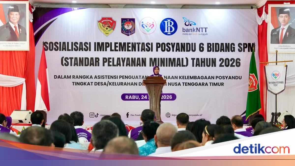 Ketum TP Posyandu Ungkap Posyandu Kini Jadi Pusat Pelayanan 6 Bidang SPM