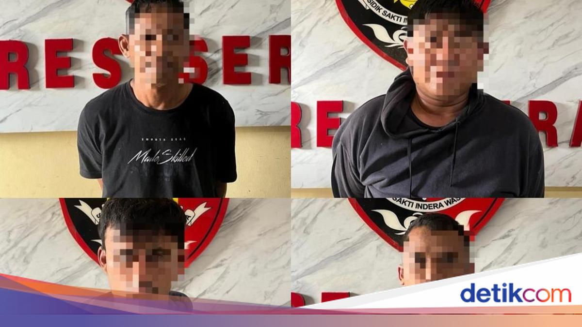 4 Maling Spesialis Congkel Jendela di Serang dan Tangsel Ditangkap