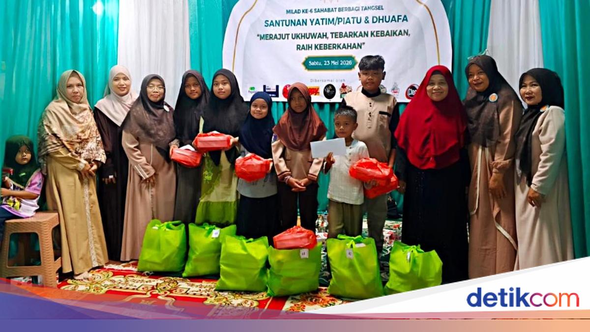 Pegadaian Gaet Sahabat Berbagi Tangsel Gelar Santunan Anak Yatim &amp; Dhuafa