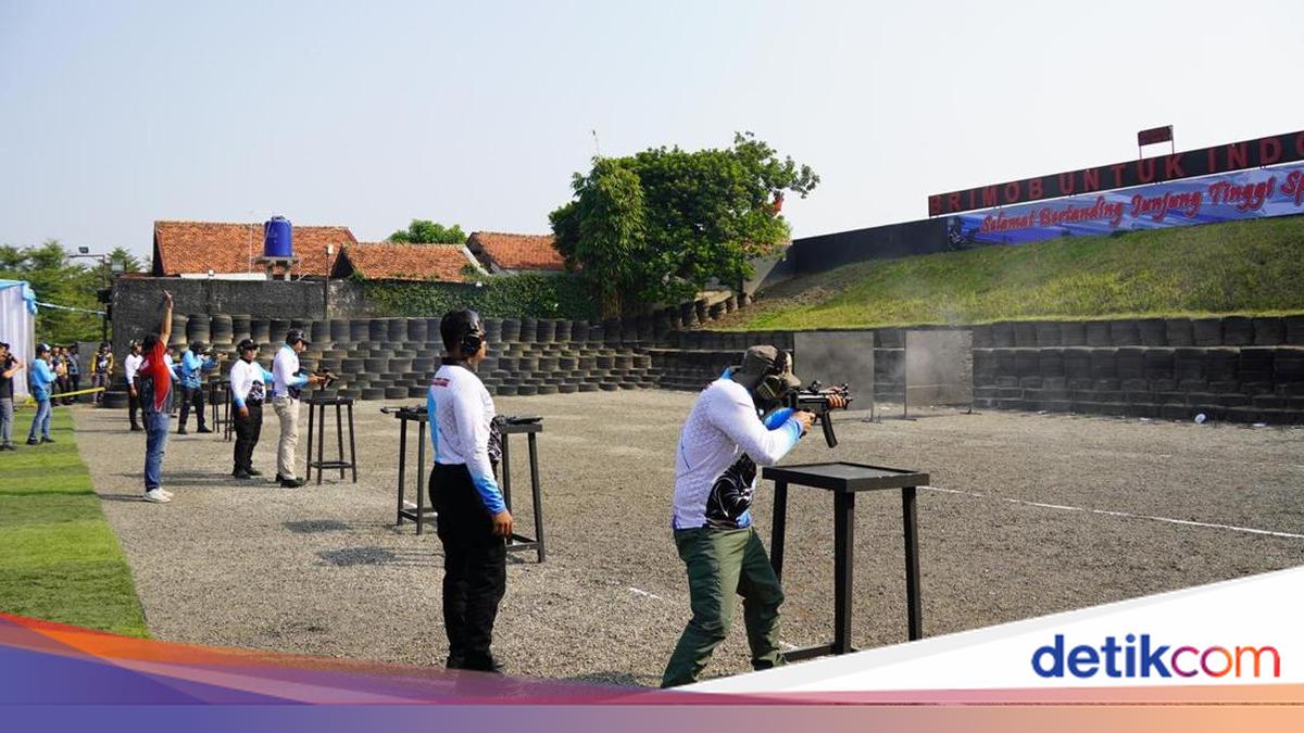 Polda Metro Gelar Lomba Menembak Kapolda Cup Sambut Hari Bhayangkara ke-80