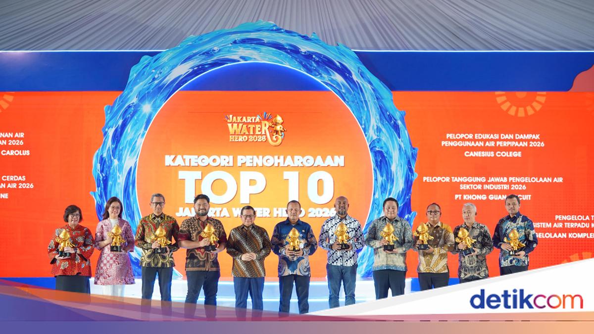 PAM JAYA Anugerahkan Jakarta Water Hero 2026 ke Para Penggerak Perubahan