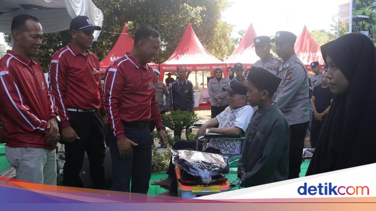 Sambut HUT Bhayangkara, Polda Sumsel Gelar Bakti Kesehatan-Khitanan Massal