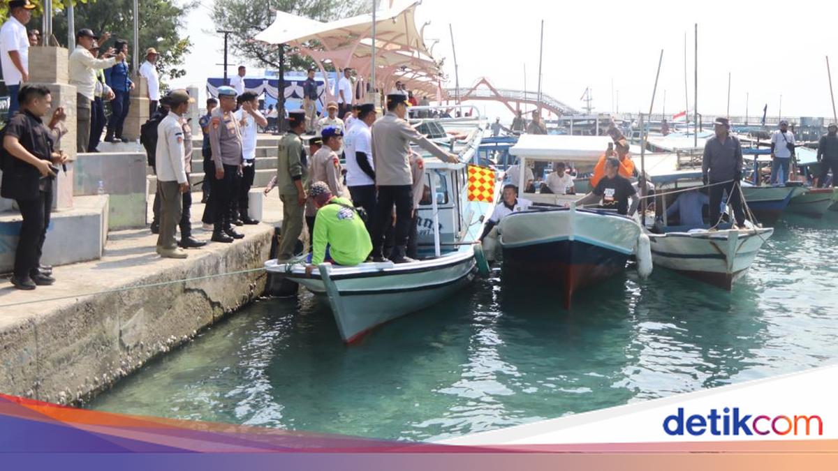 Lomba Mancing dan Balap Kapal Sambut HUT Bhayangkara ke-80 di Pulau Seribu