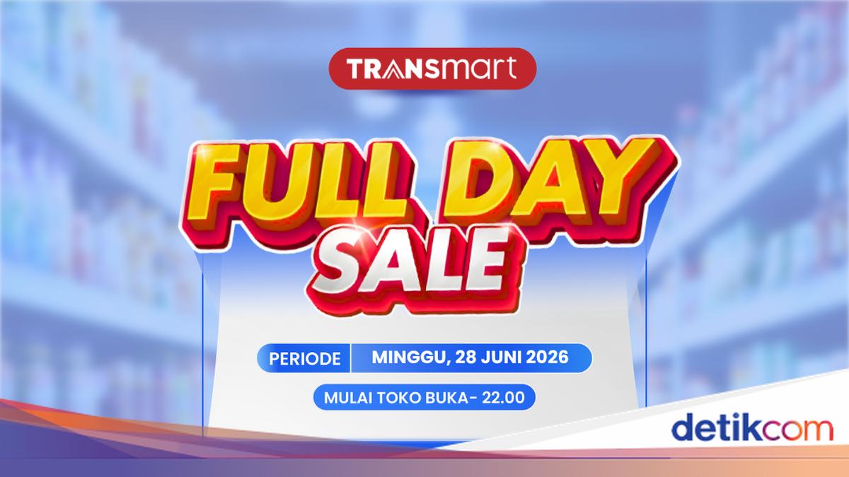 Besok Serbu Transmart Full Day Sale! Pesta Diskon Meriah 50% + 20%