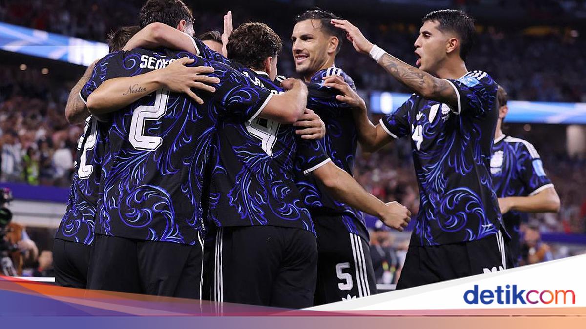Argentina sempurna, Messi tetap tajam — photo: detikSport