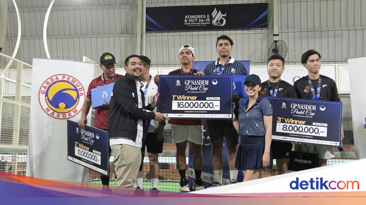 GP Nasdem Gelar Turnamen Padel Jelang Kongres, Ingin Bidik Pemilih Gen Z