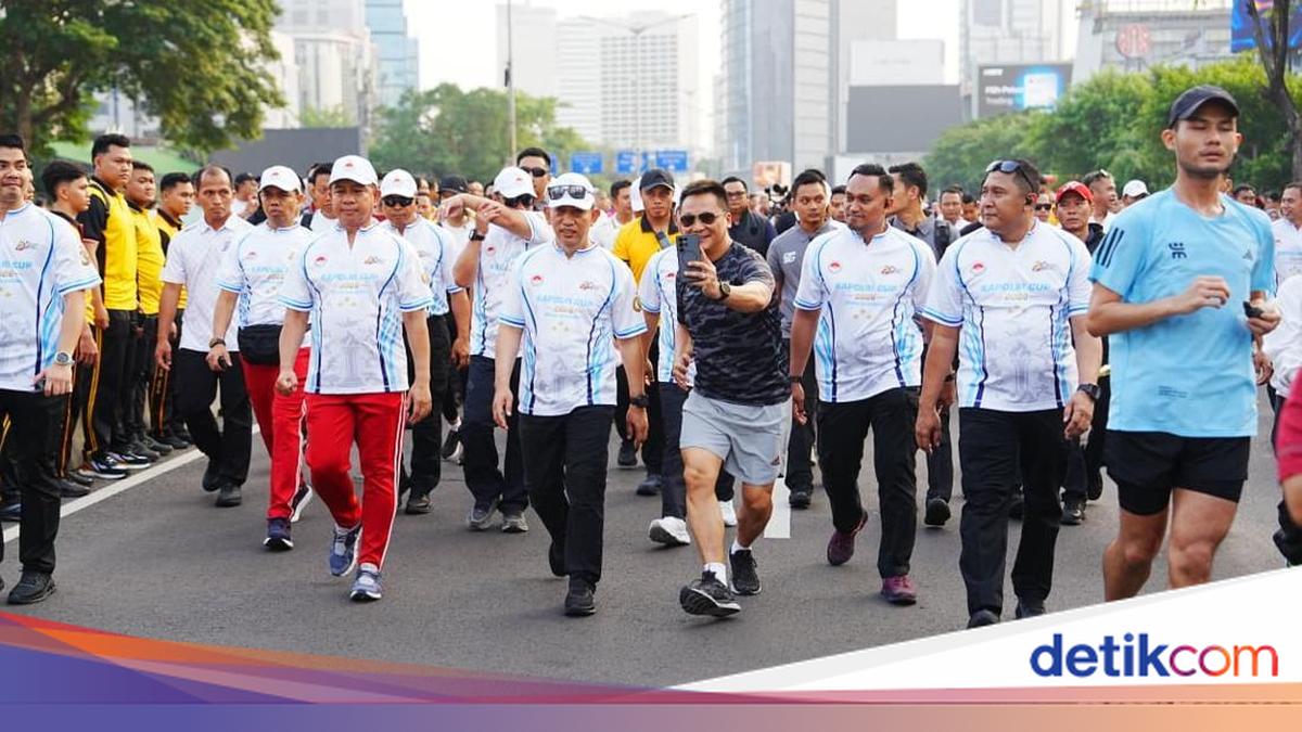 Gelar Pekan Olahraga, Kapolri: Upaya Bersama Masyarakat Jelang Hari Bhayangkara