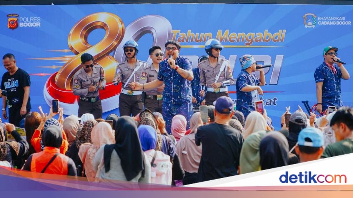 Puncak Bhayangkara Fest Polres Bogor Meriah: Ada Paspor Keliling-Nobar Piala Dunia