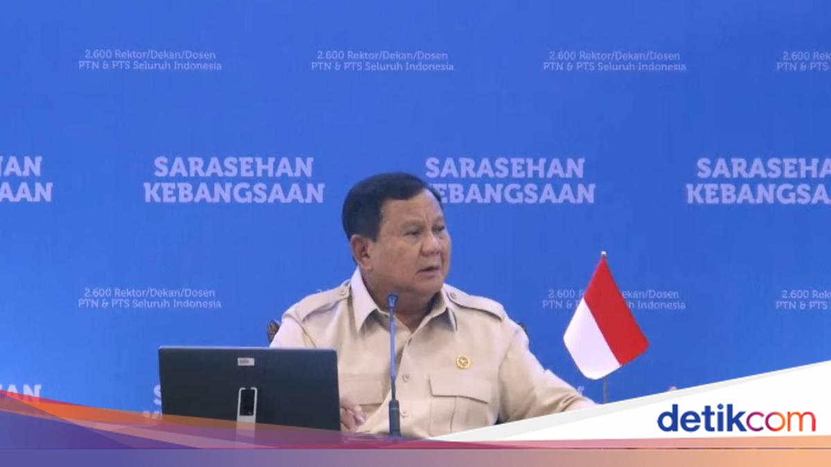 Di Depan Guru Besar, Prabowo Targetkan Pangkas 1.000 BUMN Jadi 250