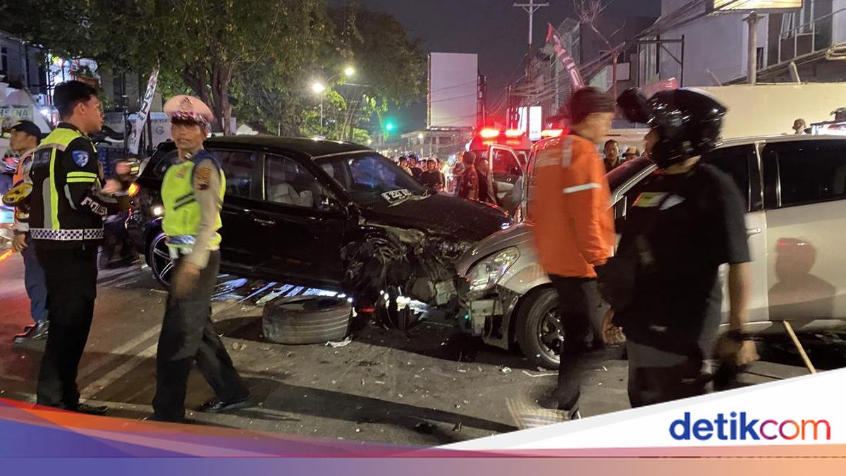 Tabrakan Beruntun di Jalan Tentara Pelajar Semarang, Pengemudi Hyundai Kabur