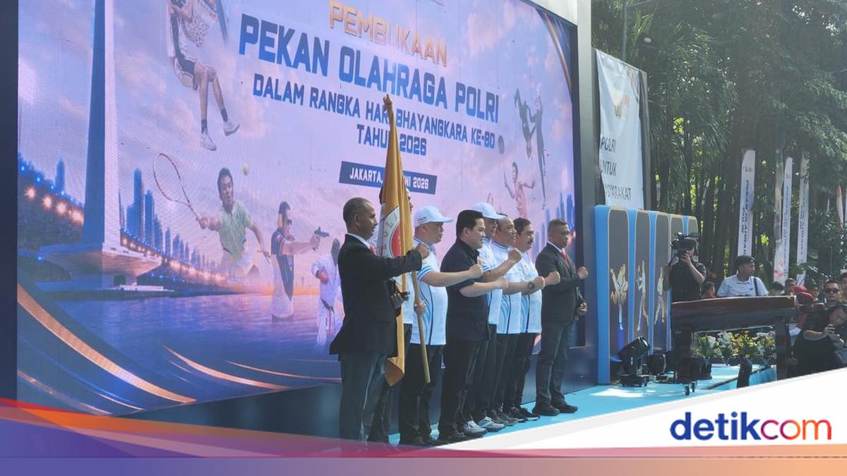 Wakapolri Buka Pekan Olahraga Polri 2026, Bakal Diikuti 6.698 Atlet