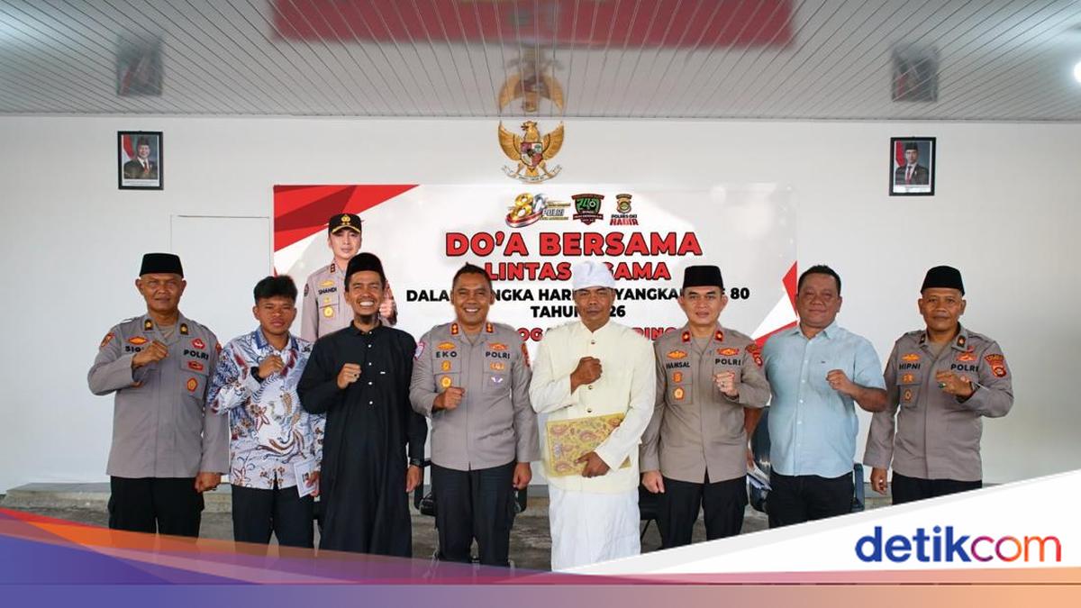 Sambut Hari Bhayangkara Ke-80, Polda Sumsel Gelar Doa Lintas Agama di OKI