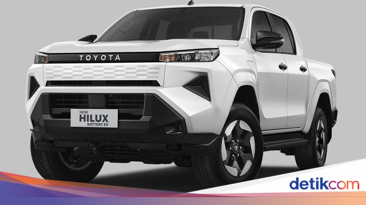 Toyota Hilux Terbaru Ada Versi Listrik: Harga Rp 1,019 Miliar, Jarak Tempuh 315 Km