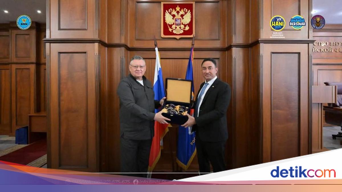 BNN RI-Kemendagri Rusia Teken Kesepakatan Usut Jaringan Narkoba Internasional