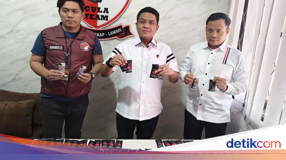 Polda Banten Gagalkan Peredaran Narkoba, 195 Cartridge Etomidate Disita