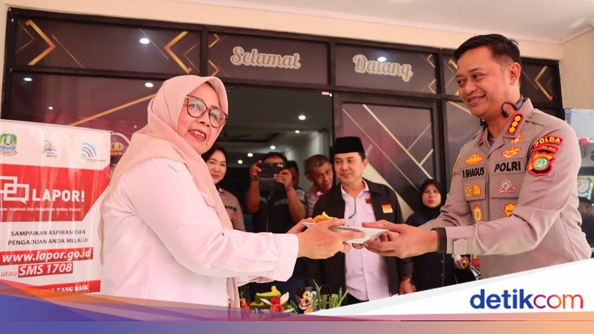 Hari Bhayangkara, PMJ Potong Tumpeng dan Berbagi ke Anak Yatim di Bekasi