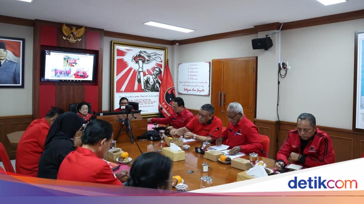 Megawati Pimpin Rapat DPP PDIP Bareng Hasto hingga Ahok, Bahas Apa?