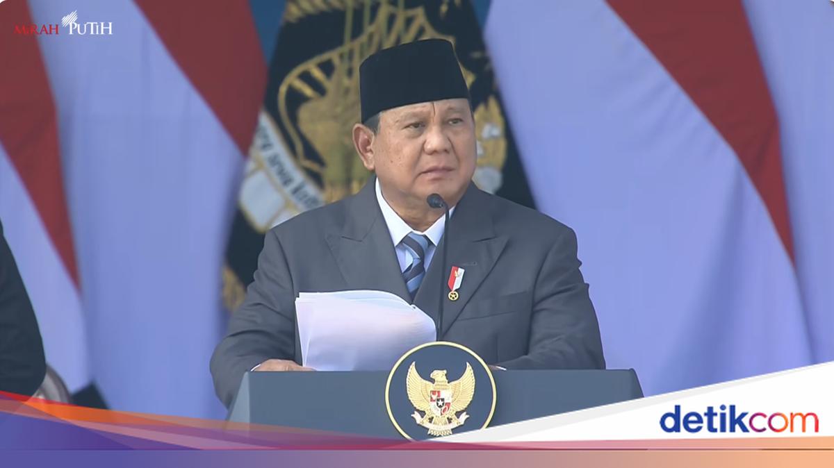 Prabowo: Polri Berhasil Pertahankan Nol Insiden Terorisme, Ini Prestasi
