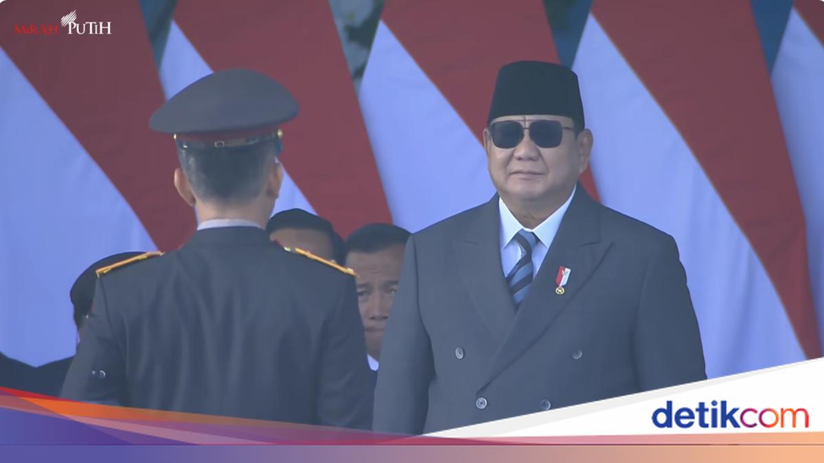 Prabowo Jadi Inspektur Upacara Hari Bhayangkara ke-80 di Satlat Brimob ...