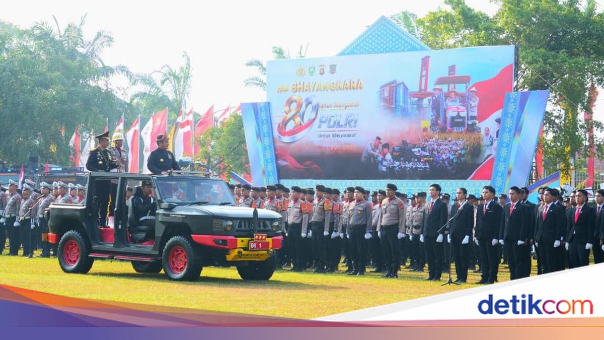 Hari Bhayangkara Ke-80, Kapolda Sumsel Tegaskan Komitmen Kawal Program Nasional