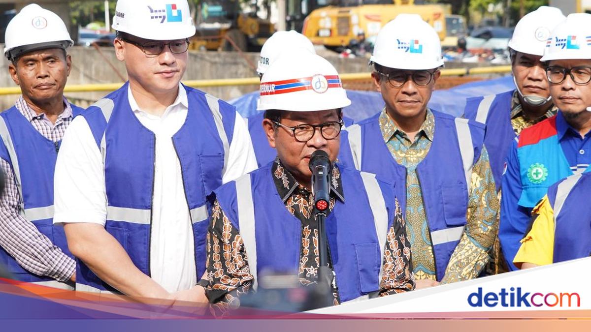 Kenneth DPRD DKI Dampingi Gubernur Pramono Sidak Flyover Latumenten, Progres Capai 55%