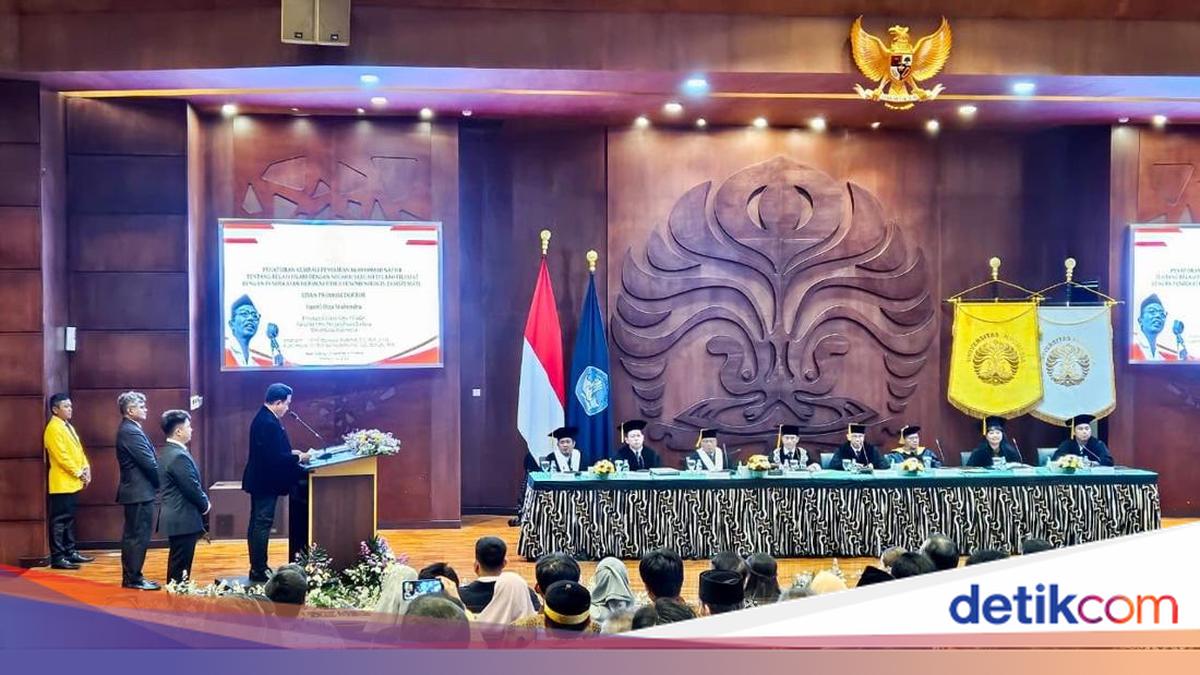 Yusril Raih Doktoral di UI, Bamsoet Puji Disertasi soal Mohammad Natsir