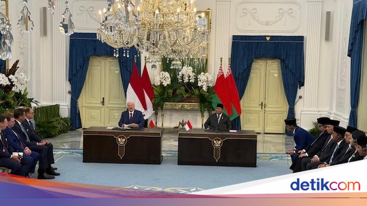 Prabowo dan Presiden Belarus Resmi Luncurkan Roadmap Bilateral, Begini Isinya