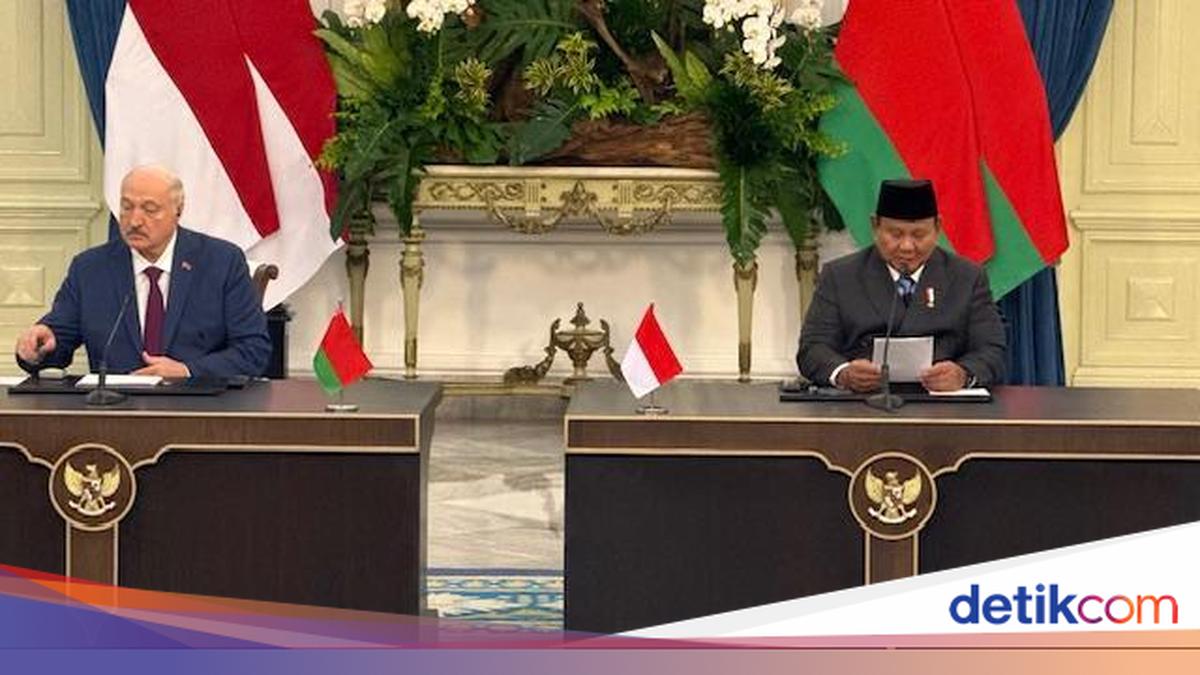 Prabowo Bakal ke Belarus Balas Kunjungan Presiden Lukashenko