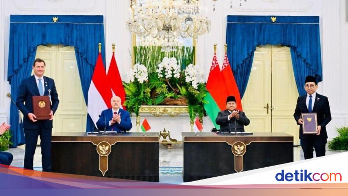 Disaksikan Prabowo dan Lukashenko, RI-Belarus Teken Kerja Sama Budaya