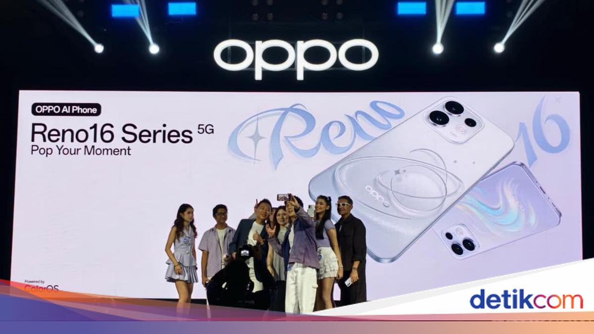 Oppo Reno 16, 16 Pro dan 16F Resmi Rilis di RI: Spesifikasi dan Harganya