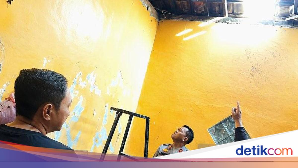 Maling Jebol Genteng Rumah Warga di Karawang, Kepergok Lalu Diamuk Massa