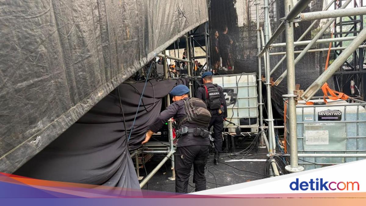 Brimob Sterilisasi Stadion Madya GBK, Amankan BIGU FEST 2026