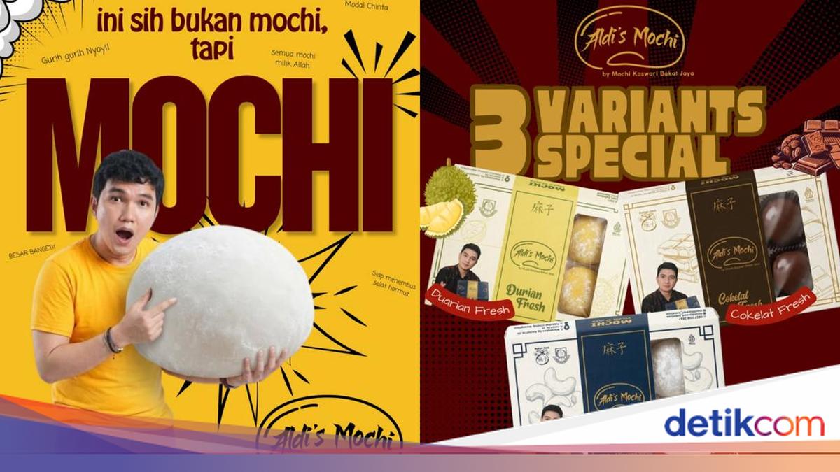 Bisnis Kuliner Baru Lagi! Aldi Taher Kini Jualan Mochi Khas Sukabumi