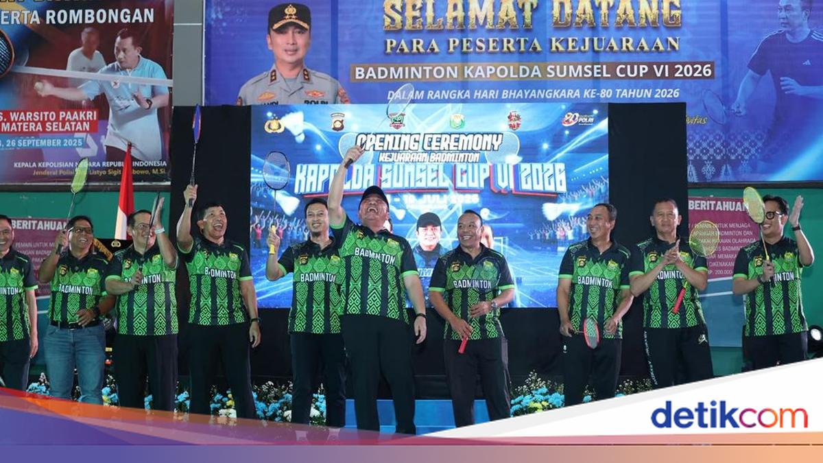 Polda Sumsel Gelar Badminton Kapolda Cup 2026, Diikuti Ribuan Peserta