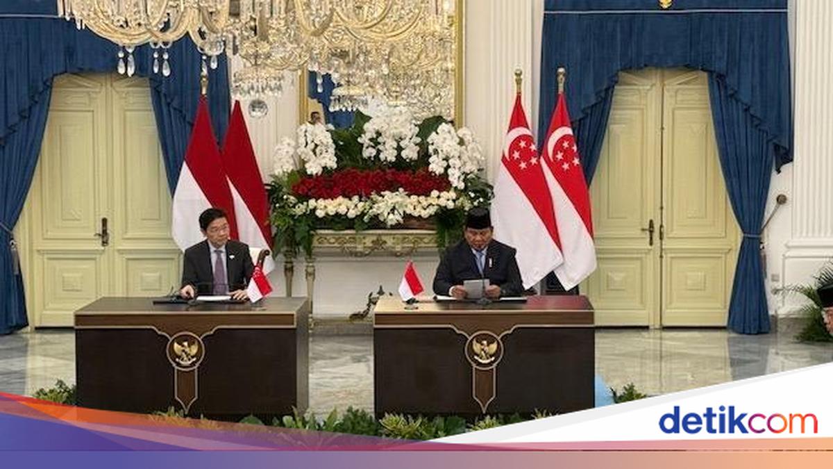 Prabowo di Depan PM Singapura: Jika Ada Salah Paham, Kita Selesaikan